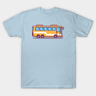 Bus Cartoon T-Shirt